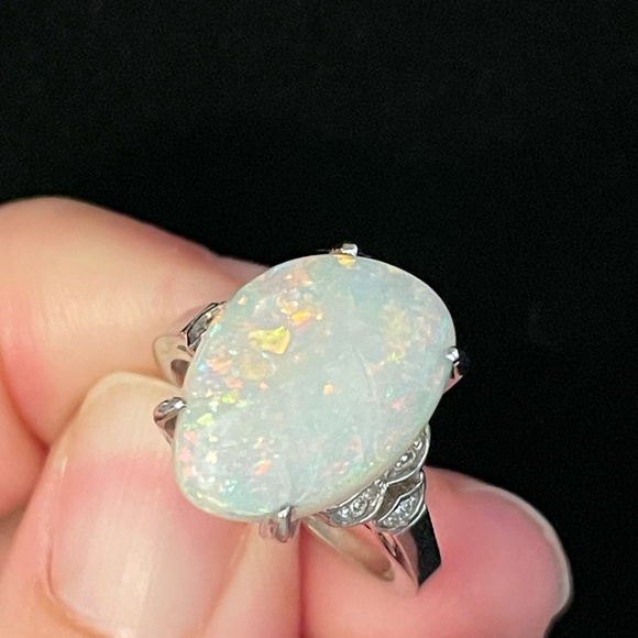 Opal Ring Size 6.5 - Picture 8 of 11
